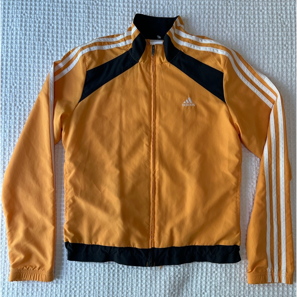 Adidas Orange Track Jacket | Size Small US
